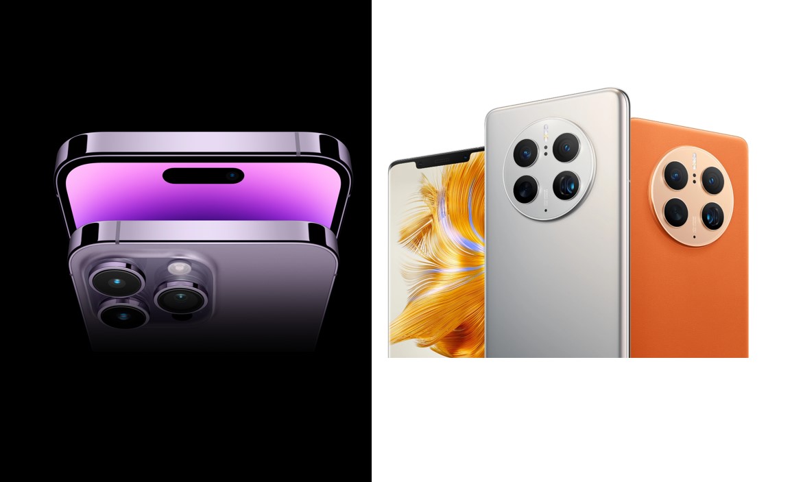 iPhone14 ProMaxと中国のHuawei Mate 50 Pro仕様比較 - エンジニア大学
